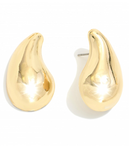 Drop Earrings | Gold Tone