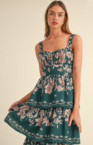 Hunter Floral Tiered Maxi Dress