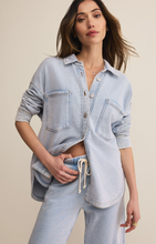 Load image into Gallery viewer, All Day Knit Denim Jacket | Washed Indigo
