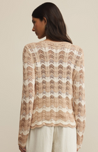 Load image into Gallery viewer, Azura Crochet Sweater | Panna Cotta
