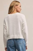 Load image into Gallery viewer, Sienna STAR Sweater | White
