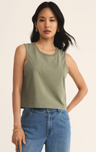 Load image into Gallery viewer, Sloane Jersey Muscle Tank | Avocado
