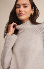 Load image into Gallery viewer, Emerge Funnel Neck Sweater | Turtle Dove
