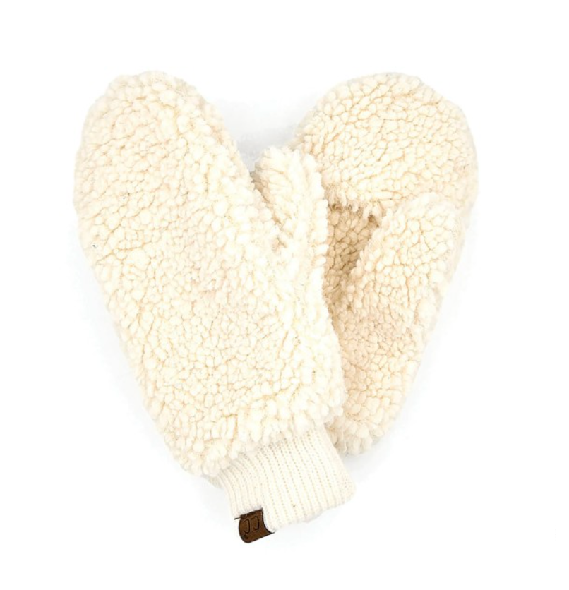 Gloves | Convertible Mittens Ivory