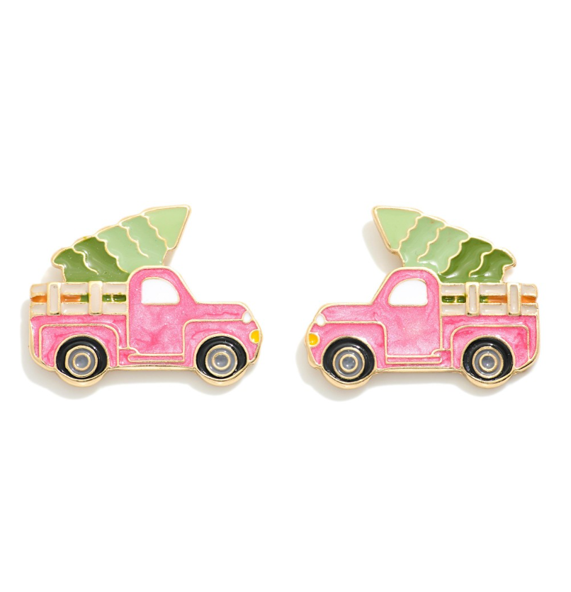 Christmas Tree Truck | Pink