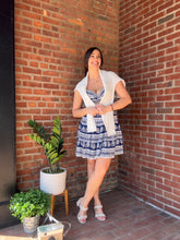 Load image into Gallery viewer, Alex Mini Twist Dress Floral strips vacation
Cooperstown, NY 13326
