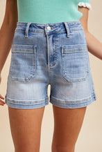 Load image into Gallery viewer, Bottoms Front Pocket Denim Shorts
