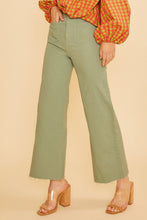 Load image into Gallery viewer, Denim Sage Front Two Pocket Stretch Wide Leg Denim Jeans
