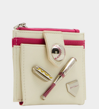 Load image into Gallery viewer, Baseball Accessories Hit me Up Bifold Wallet | Betsy Johnson
