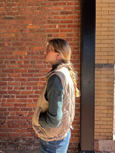 Load image into Gallery viewer, Coats &amp; Jackets Darcy | Khaki Quilted Vest
