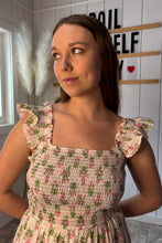 Load image into Gallery viewer, Dresses Agnes | Pink Floral Midi Dress
