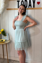 Load image into Gallery viewer, Dresses Dottie | Chiffon Mini Dress in Sage
