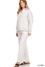 Load image into Gallery viewer, Brady | Scuba Collared Pullover &amp; Pants Set

