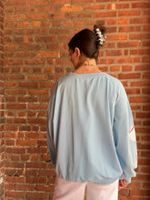 Load image into Gallery viewer, Baseball Sequin Baseball Shirt | Blue
