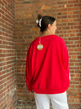 Load image into Gallery viewer, Baseball Sequin Baseball Shirt | Red
