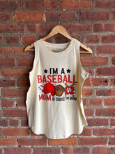 Load image into Gallery viewer, Graphic Baseball Broke Mom Baseball | Graphic Tank
