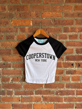 Load image into Gallery viewer, Graphic Baseball Cooperstown NY | Baby Tee
