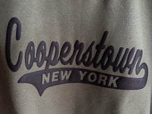 Load image into Gallery viewer, Graphic Baseball Cooperstown NY Classic | Green Crewneck Graphic Sweatshirt
