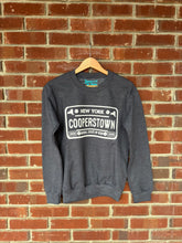 Load image into Gallery viewer, Graphic Baseball License Plate Crewneck Graphic Sweatshirt
