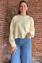 Load image into Gallery viewer, spring Yellow soft sweater
