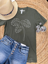 Load image into Gallery viewer, Tops Monstera | Olive Green
