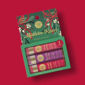 Mistletoe Kisses Lip Balm Set Of 3