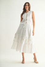 Load image into Gallery viewer, One PC And Sets White Lace Two-Piece Set
