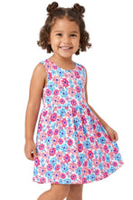 Load image into Gallery viewer, Youth Clothing Pink Floral Open back Bow | Toddler
