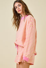 Load image into Gallery viewer, Sweater Pink Lemonade Mock Neck Pull over
