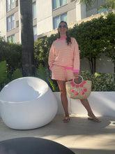 Load image into Gallery viewer, Sweater Pink Lemonade Mock Neck Pull over
