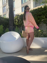 Load image into Gallery viewer, Sweater Pink Lemonade Mock Neck Pull over
