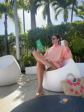 Load image into Gallery viewer, Sweater Pink Lemonade Mock Neck Pull over
