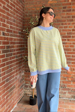 Load image into Gallery viewer, Tops Blue Lemonade Mock Neck Pull over
