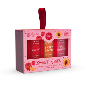 Sweet Kisses Tinted Lip Balm Set Of 3