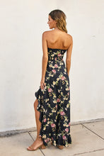 Load image into Gallery viewer, Dresses Isabella | Black Floral Sweetheart
