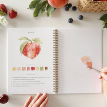 Load image into Gallery viewer, Lifestyle Fruit watercolor workbook
