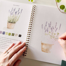 Load image into Gallery viewer, Lifestyle Garden Watercolor Workbook
