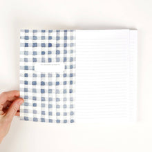 Load image into Gallery viewer, Lifestyle Softtouch Cover Notebook with Original Watercolor Artwork: Everyday things
