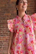 Load image into Gallery viewer, Dresses Aurelia | Pink Floral Midi Dress
