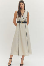Load image into Gallery viewer, Dresses Natural Wrap-style Midi
