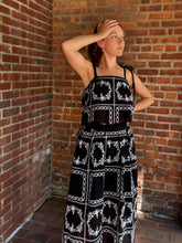 Load image into Gallery viewer, One PC And Sets Serena | Black Embroidered Set
