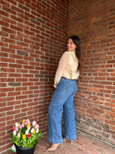 Load image into Gallery viewer, Tops Chiffon Floral Blouse | light pink
