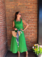 Load image into Gallery viewer, Tops Everly | Eyelet Sleeveless Top in Green
