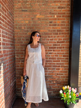 Load image into Gallery viewer, Tops Everly | Eyelet Sleeveless Top in White
