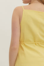 Load image into Gallery viewer, Tops Yellow Button Tank Vest
