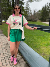 Load image into Gallery viewer, Tops Golf Cart Short Sleeve Top | Pink
