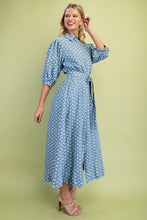Load image into Gallery viewer, Dresses Becca | Floral Denim Embroidered Dress | Large
