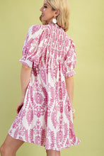 Load image into Gallery viewer, Dresses Cecelia | Pink Puff Sleeve Yoke
