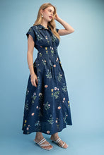 Load image into Gallery viewer, Dresses Chelsea | Floral Print Midi Shirt Dress
