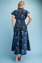 Load image into Gallery viewer, Dresses Chelsea | Floral Print Midi Shirt Dress

